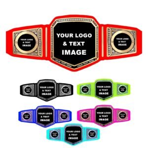 Custom Wrestling Championship Belt – Adult Size, Personalized Award 2MM BRASS