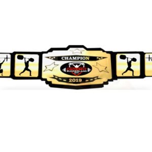 Adult Sized Custom Made Championship Belts ( 36 Inch Waist Size and Larger)