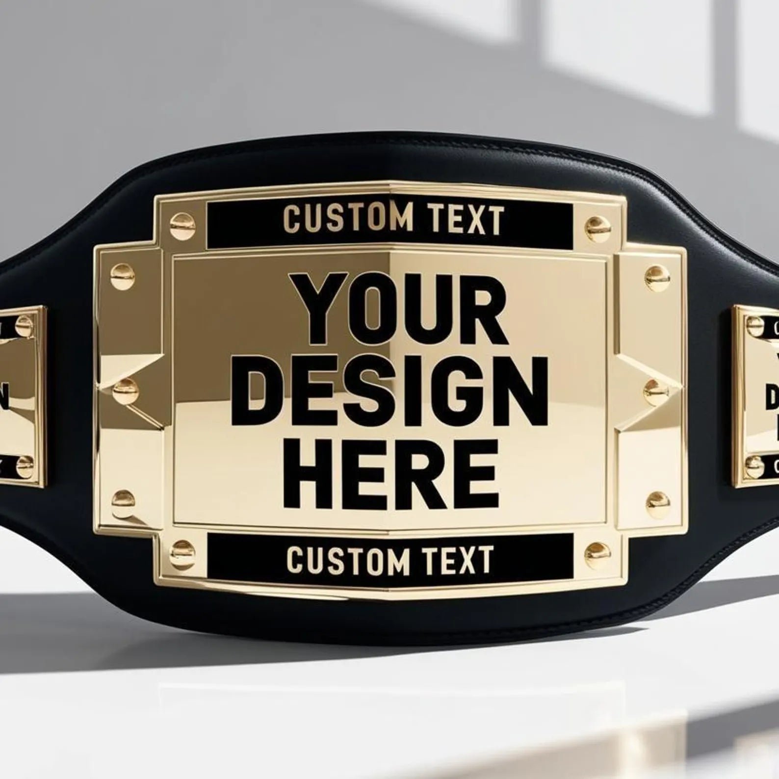 C7_._._ Victory Unleashed: Personalized Championship Belt for Athletes of All Sports