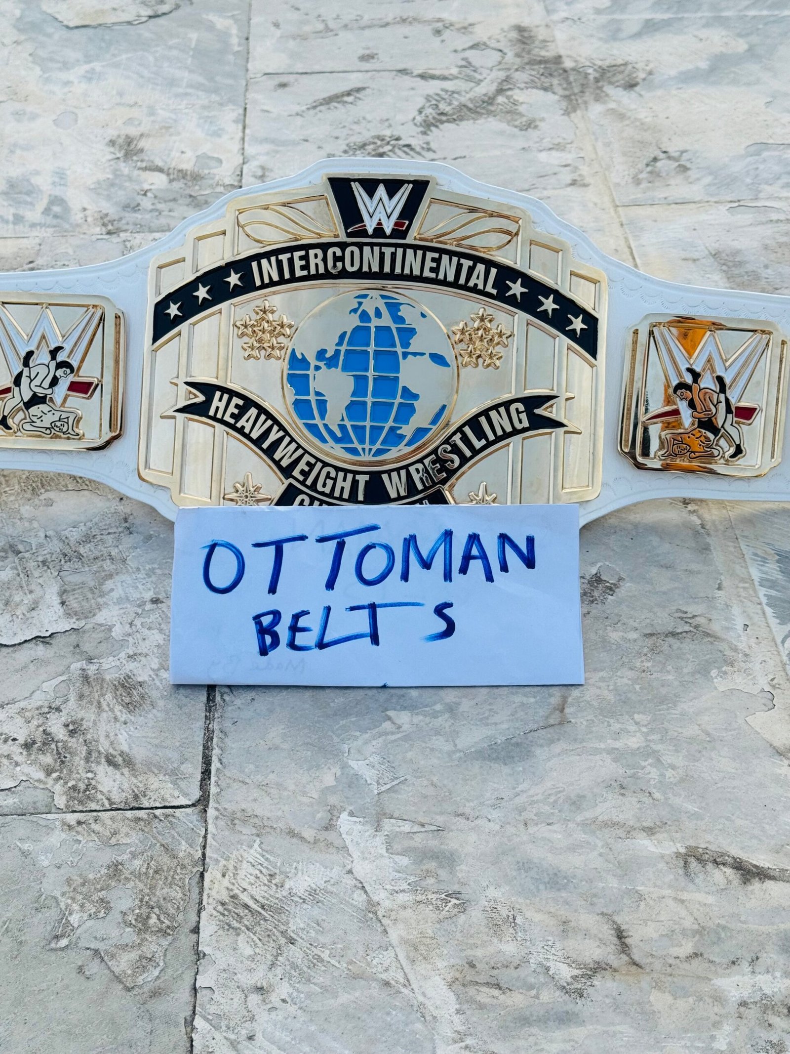 FullSizeRender_219c246f-16dd-41ef-9901-2d9f7f25d367 WWF INTERCONTINENTAL 24K GOLD Championship Belt - Image 2