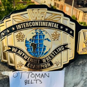 WWF INTERCONTINENTAL 24K GOLD Championship Belt