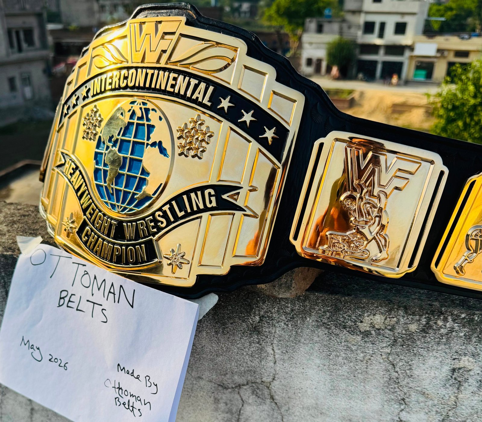 WhatsApp_Image_2026-06-06_at_5.50.49_AM_1 WWF INTERCONTINENTAL 24K GOLD Championship Belt - Image 4
