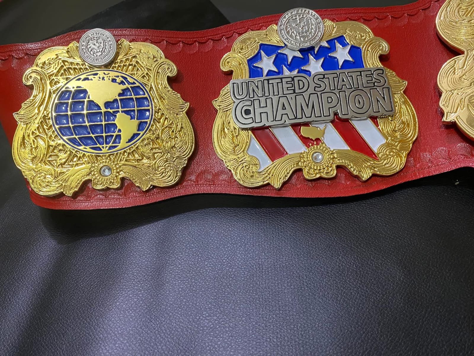 ae_7_c06c2def-ca99-4418-8145-036edfc8b16d IWGP United State Championship Wrestling Replica Leather Belt Adult Size 4mm Zinc - Image 7