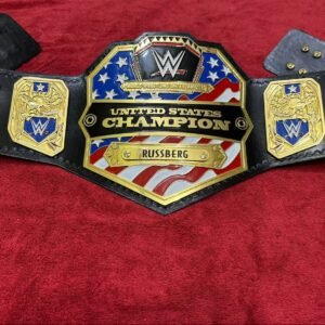 WWE UNITED STATES Brass Championship Title Belt 4MM Zinc Adult