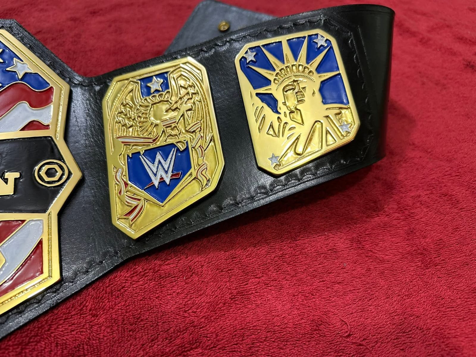 ap_5_5b8d5580-c030-4b6c-9450-bd1fda21674d WWE UNITED STATES Brass Championship Title Belt 4MM Zinc Adult - Image 5