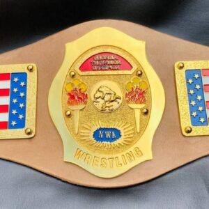 Premium CNC HD NWA Georgia Television Championship Belt 24K Gold Adults Side
