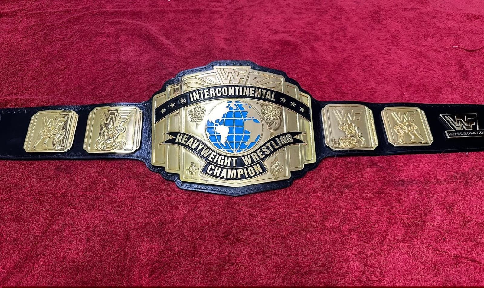 ba_1 Wwf Intercontiental Wrestling Championship Replica Title Belt 4MM Zinc Adult Size - Image 2