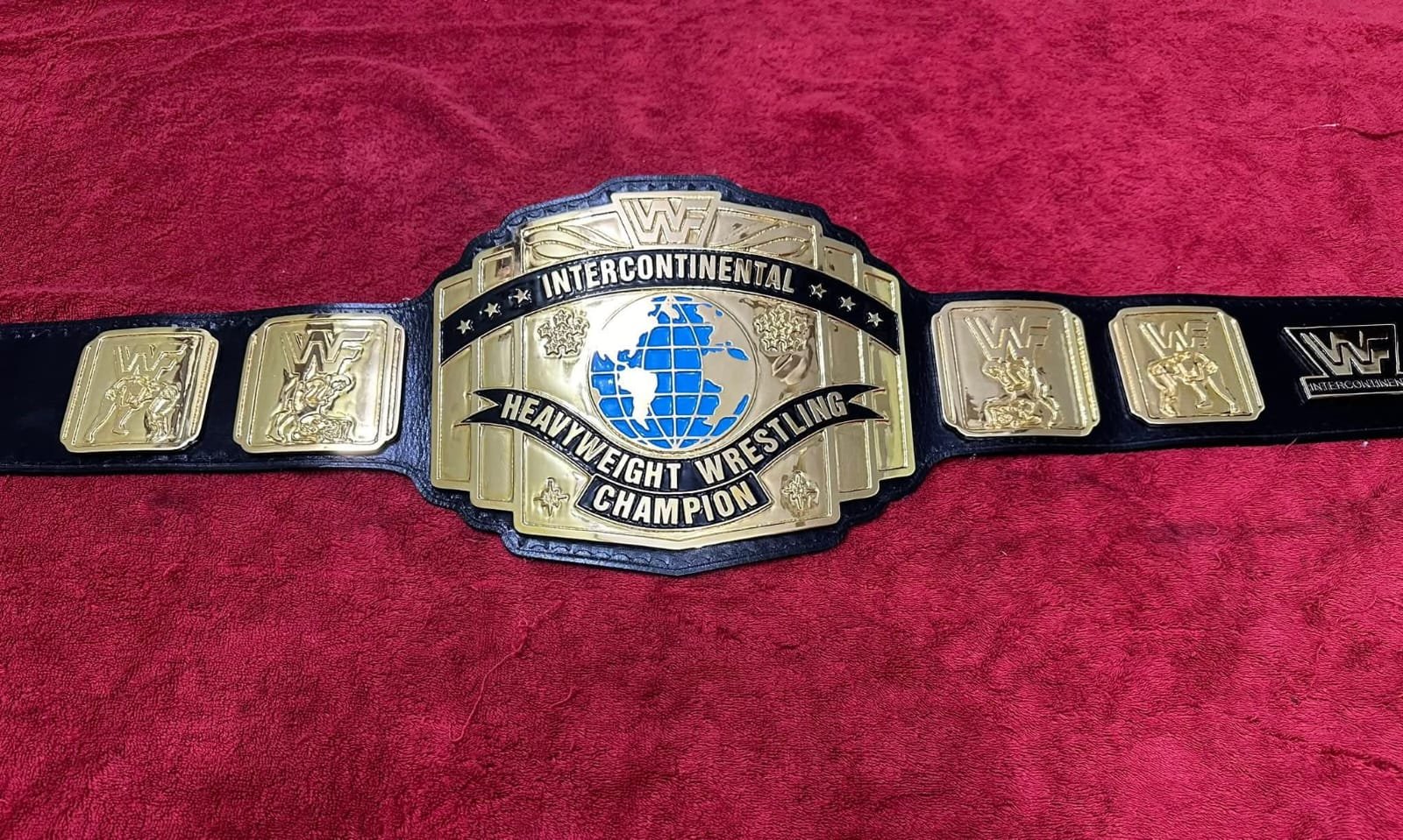 ba_3 Wwf Intercontiental Wrestling Championship Replica Title Belt 4MM Zinc Adult Size - Image 4