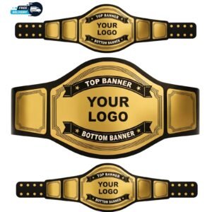 Personalized 2mm brass metal Championship Belt | Custom Wrestling Belt For Awards, Sports Tournaments| Fantasy Trophy | Birthday Award