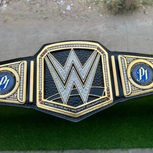 Premium CNC 3D Worldheavyweight Championship Replica Belt 16MM Releatherd With Aj Styles Side Plates 24K Gold Adults Size