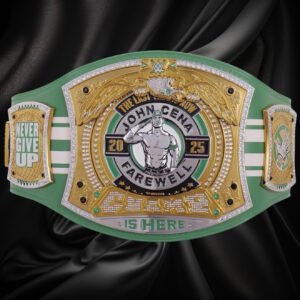 WWE John Cena Farewell Tour 2025 Boston Spinner Championship Belt
