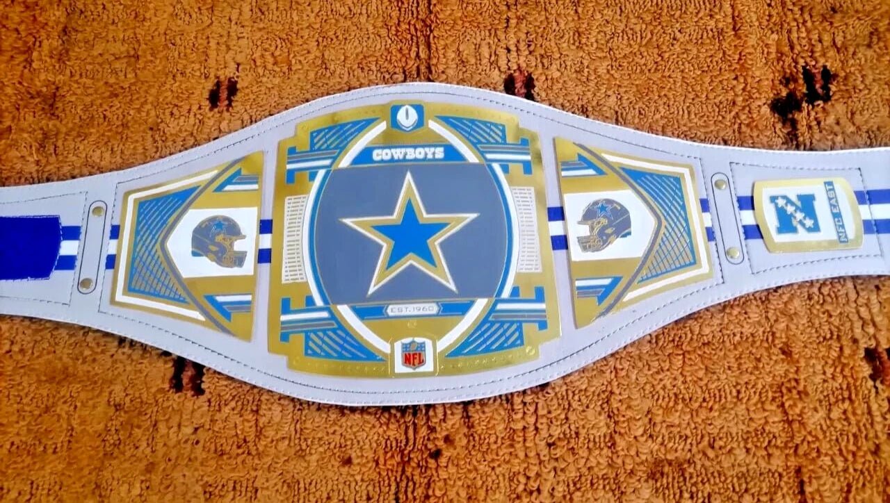 s-l1600_2 Dallas Cowboy Title For NFL Fans Adult Size 2mm Brass