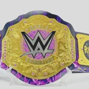 WWE New Rhea Ripley Women’s World Championship Replica Title Belt 2MM Brass
