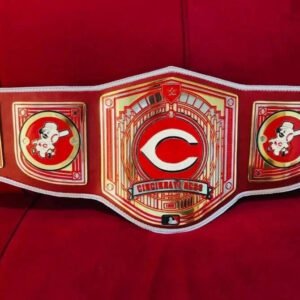 New Cincinnati Reds MLB Championship Title Legacy Belt 2MM