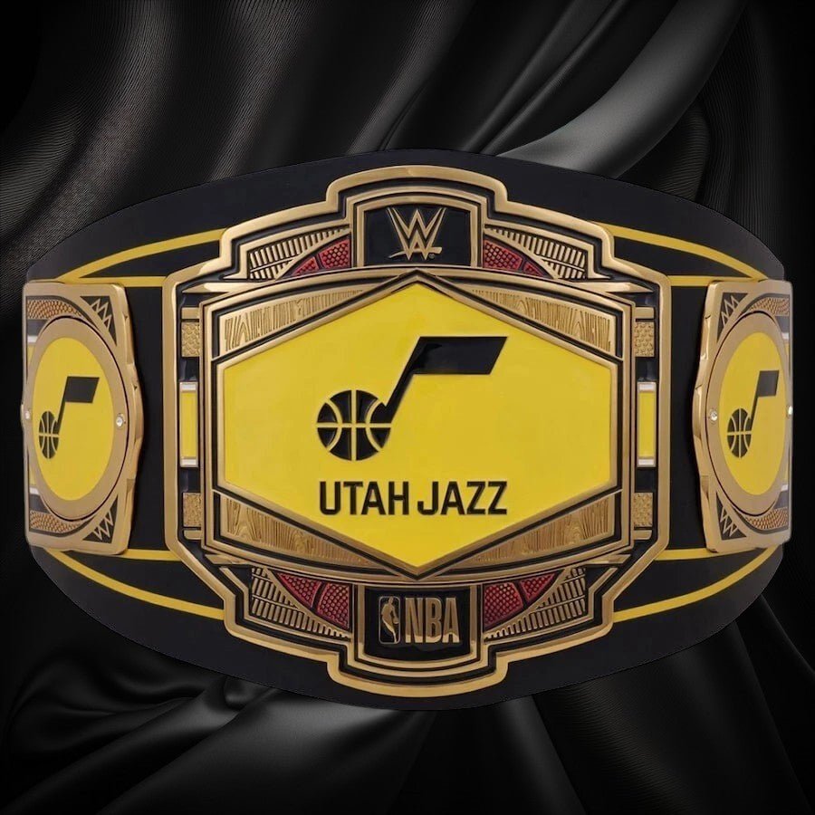 s-l1600_6_d2ad7079-77d5-4a55-bf5d-b7aef842498b Utah Jazz NBA 2mm Championship Belt Gold Plated Real Leather