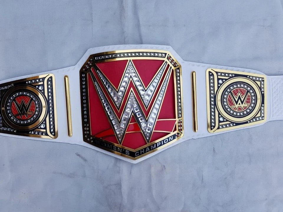 s-l960-2026-05-04T112552.834 WWE RAW Women's Championship Title Belt - 2MM Brass, Red, Adult Size Replica