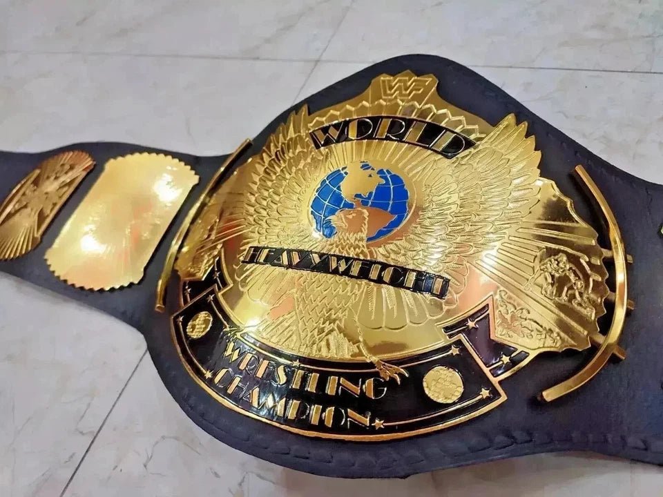 s-l960-2026-05-04T142828.781 Wwf Winged Eagle Championship Wrestling Replica Title Belt Brass 2mm Adult size - Image 2