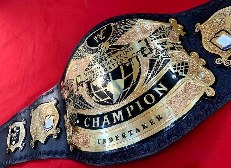 s-l960-2026-05-04T173229.922 WWF Old undisputed championship replica title belt 2mm Brass Wrestling belt adult - Image 2