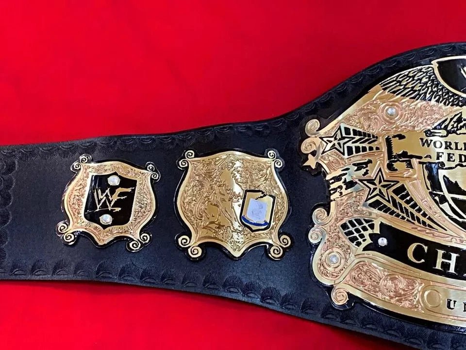 s-l960-2026-05-04T173233.797 WWF Old undisputed championship replica title belt 2mm Brass Wrestling belt adult - Image 3