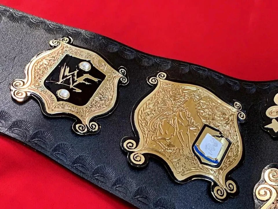 s-l960-2026-05-04T173237.641 WWF Old undisputed championship replica title belt 2mm Brass Wrestling belt adult - Image 4