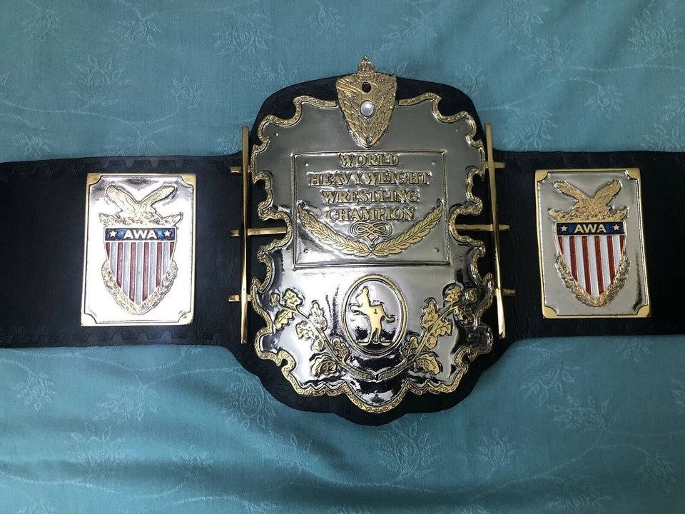 s-l960-2026-05-04T205854.384-2 AWA Heavyweight Wrestling Championship Belt 2mm brass plates Adult Size