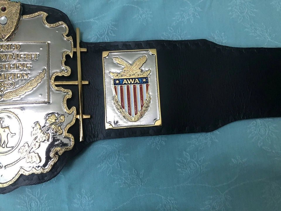 s-l960-2026-05-04T205902.925 AWA Heavyweight Wrestling Championship Belt 2mm brass plates Adult Size