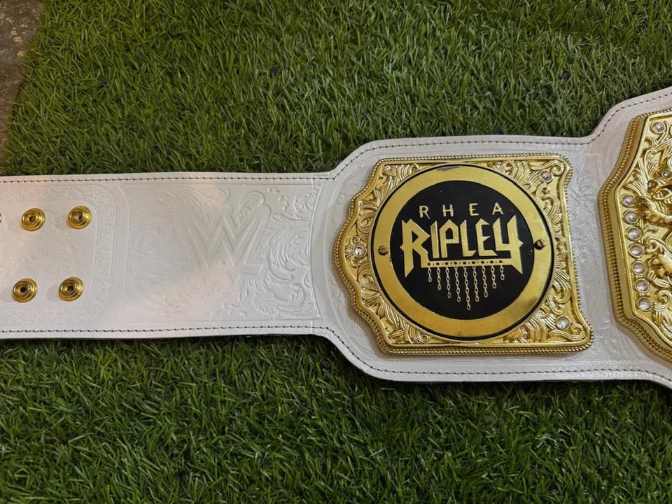 s-l960-2026-05-05T121639.214 WWE Women World Heavyweight Wrestling Championship Title Replica Belt 6MM Rhea Riply Side Plates - Image 2