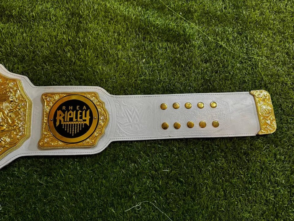 s-l960-2026-05-05T123139.757 WWE Women World Heavyweight Wrestling Championship Title Replica Belt 6MM Rhea Riply Side Plates - Image 4