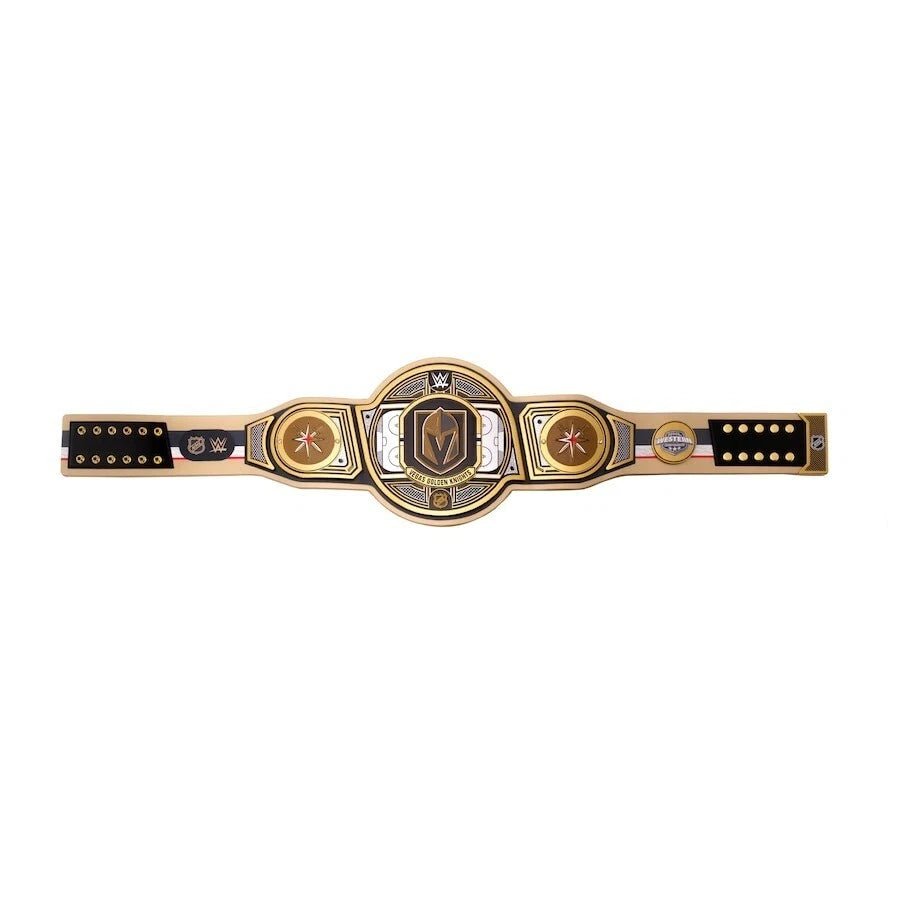 s-l960-2026-05-09T132518.147 Vegas Golden Knights NHL 2mm Championship Belt Gold Plated Real Leather - Image 3
