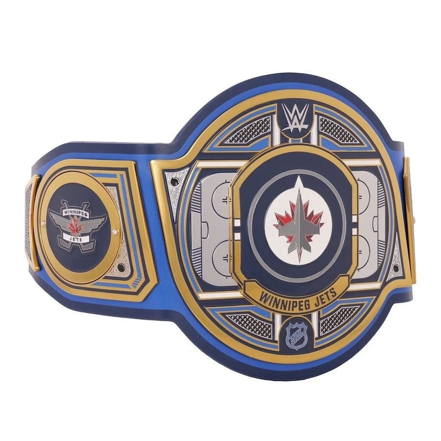 s-l960-2026-05-09T140456.794 Winnipeg Jets NHL 2mm Championship Belt Gold Plated Real Leather - Image 3