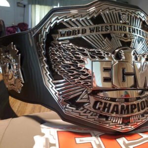 2008 WWE ECW Championship Belt Replica Youth Title Belt CNC 3D Zinc