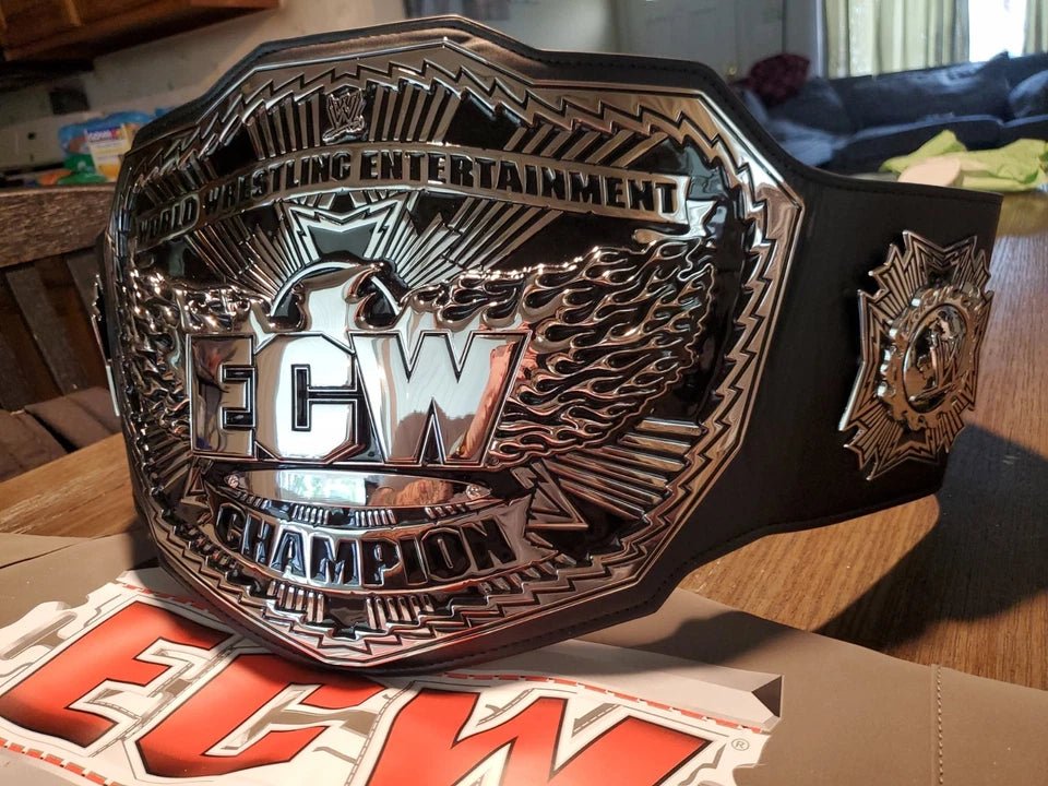 s-l960_34_6b435db0-d3e5-4d09-89df-aa0bb47f7661 2008 WWE ECW Championship Belt Replica Youth Title Belt CNC 3D Zinc - Image 3