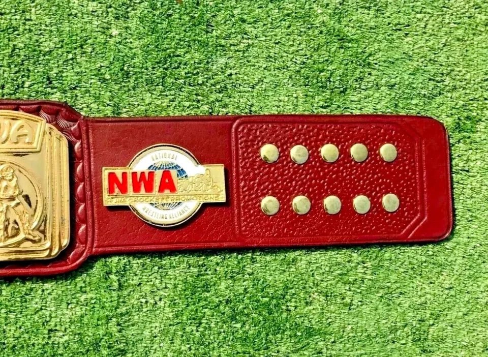 s-l960_41 NWA North American Heavyweight Wrestling Champion Belt Replica Adult Size 2mm - Image 3