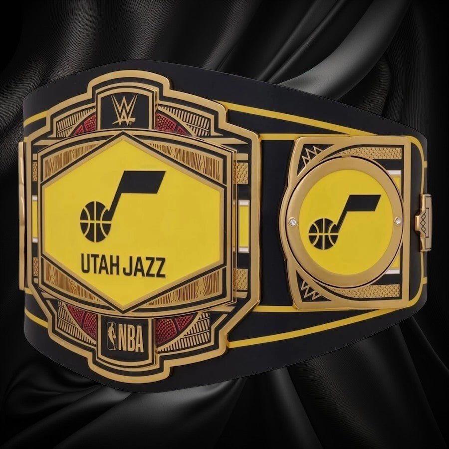s-l960_43_9d82b27c-72ac-441a-afbb-4737b022f68c Utah Jazz NBA 2mm Championship Belt Gold Plated Real Leather