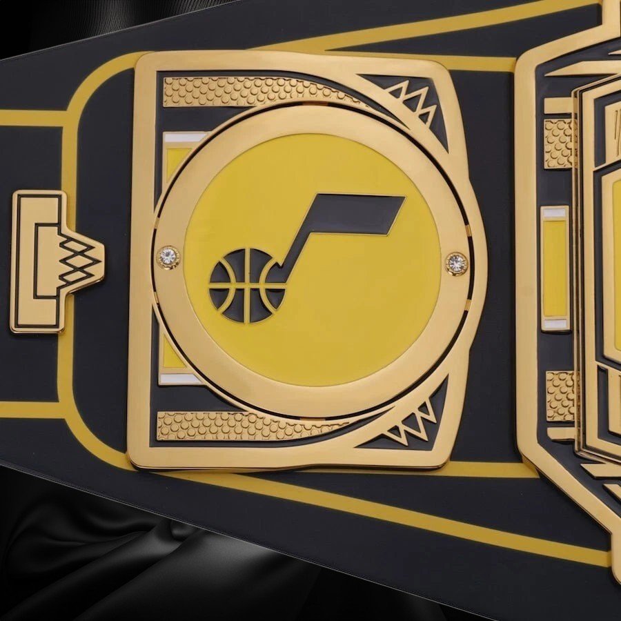 s-l960_47_9f41a701-b09f-4de8-9b86-3262cda4e137 Utah Jazz NBA 2mm Championship Belt Gold Plated Real Leather