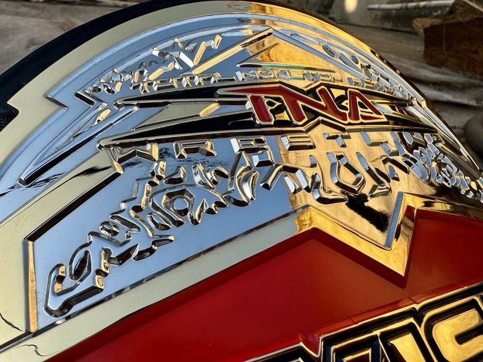 s-l960_4_02f9e99e-ac3f-406f-9aa0-1d89d77b17fb Premium CNC TNA X Division championship Belt,4mm Zinc,Hybrid HD. adult,24k Gold Plated - Image 5