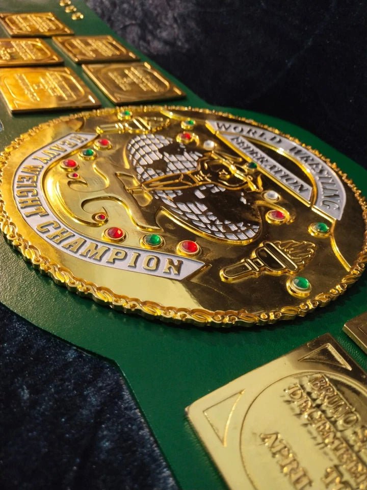 s-l960_53_59d9554b-5f73-465f-813e-0130877a482c Big Green World Heavyweight Wrestling Championship Replica Belt 4mm Zinc - Image 8