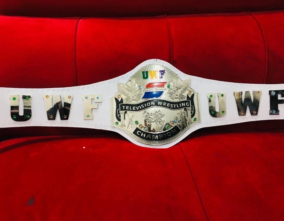 s-l960_69_233fbff2-db49-4319-a54c-a7e39e19c6d4 UWF Television Wrestling Championship REPLICA TITLE BELT 4mm Zinc Adults Size